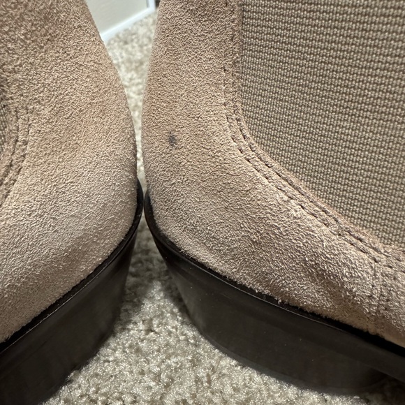 Dolce Vita Foster Booties Taupe Suede Sz 9 - Picture 5 of 9